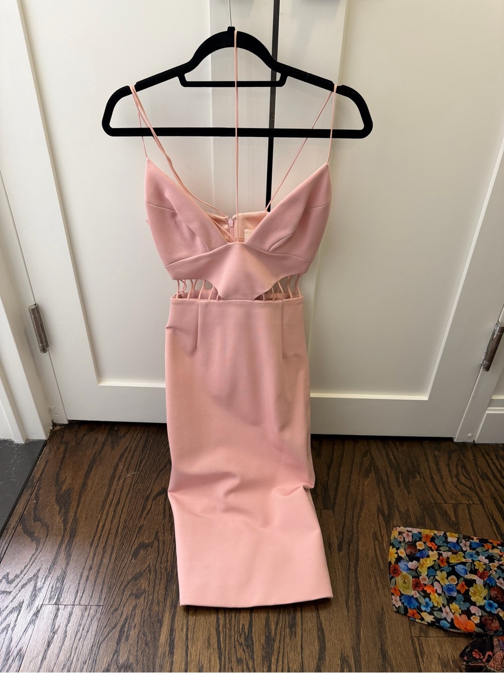 Amazing one of a kind Cushnie et Ochs Pink Cutout Dress